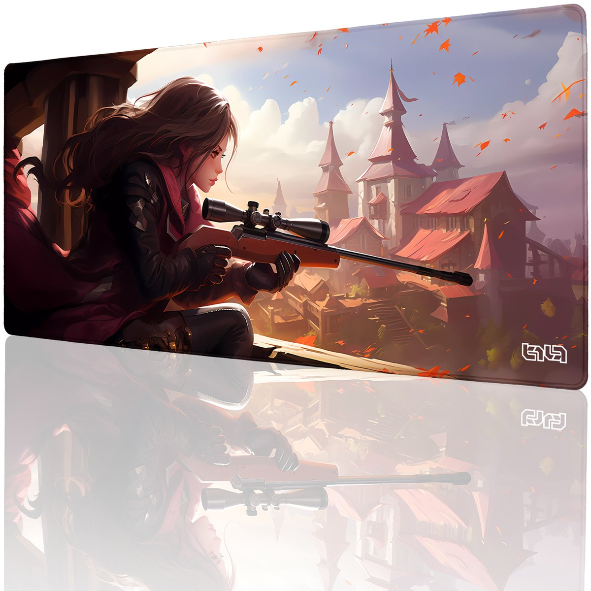 DUŻA PODKŁADKA POD MYSZKĘ Chwila Skupienia 90x40 TILT XXL Gamingowa