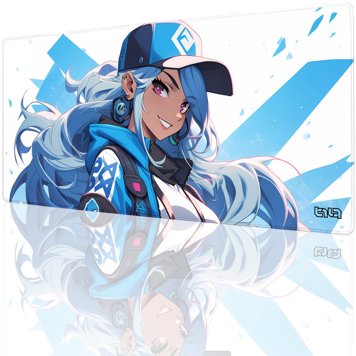 PODKŁADKA POD KLAWIATURĘ Uśmiech Misaki 90x40 TILT Prezent Dla gracza