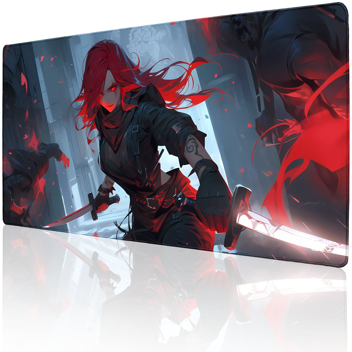 PODKŁADKA POD MYSZ GAMINGOWA Krwawy Taniec 100x50 TILT Prezent Wytrzymała