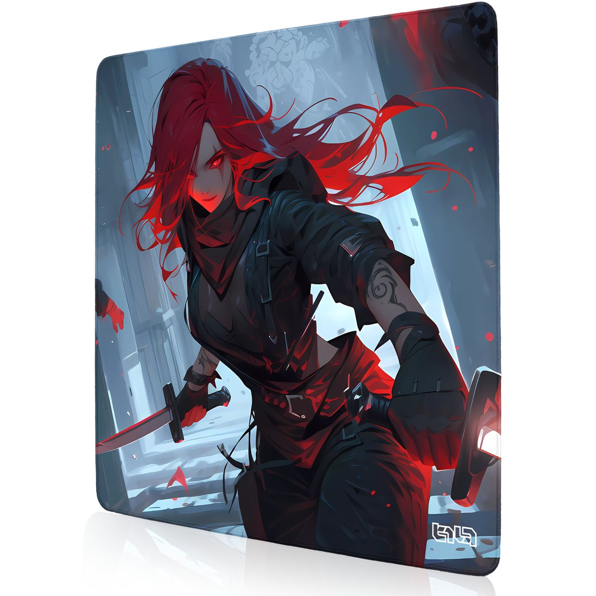 PODKŁADKA POD MYSZ GAMINGOWA Krwawy Taniec 50x50 TILT Antypoślizgowa