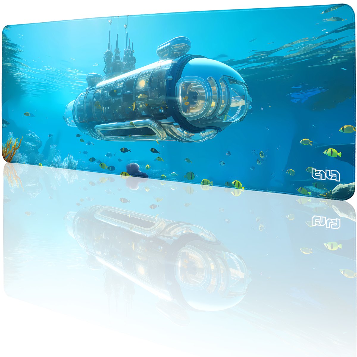 PODKŁADKA POD MYSZKĘ XXL Łódź Kapitana Nemo 80x30 TILT Duża Wytrzymała XXL