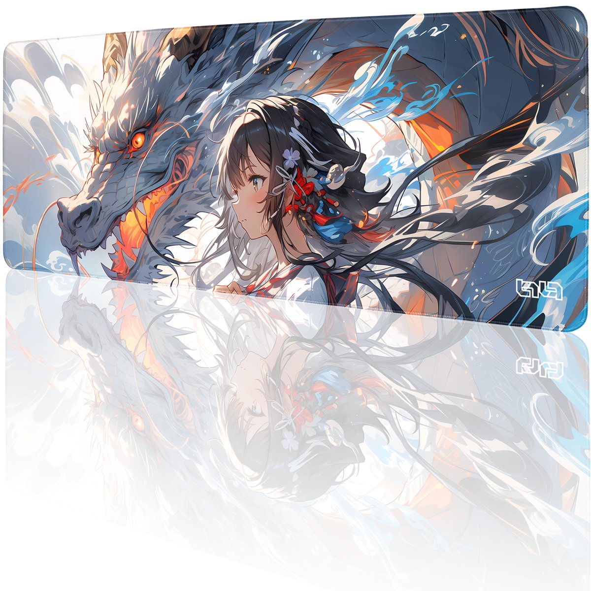 DUŻA PODKŁADKA POD MYSZKĘ Smocza Strażniczka 80x30 TILT XL Na biurko