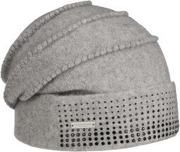 Czapka z Sukna Welnianego Licosa by Seeberger, jasnoszary, One Size