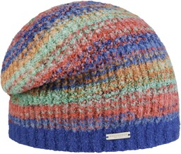 Czapka Beanie Multicolour Bouclé by Seeberger, niebieski, One Size