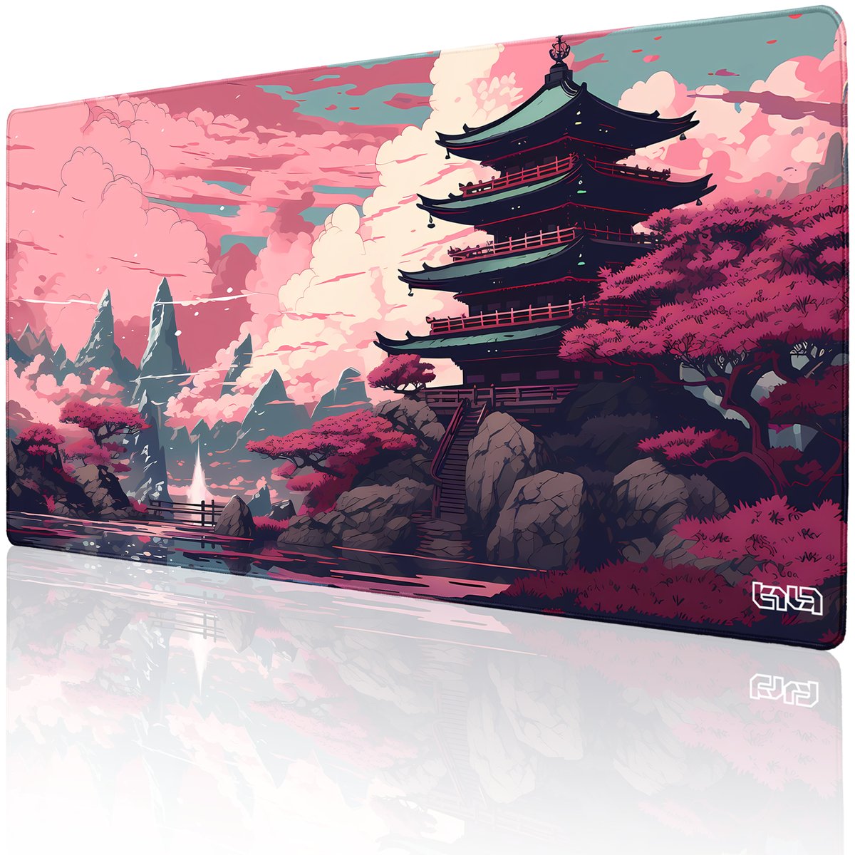 PODKŁADKA POD MYSZ MYSZKĘ Sanktuarium Sakura 100x50 TILT Wodoodporna