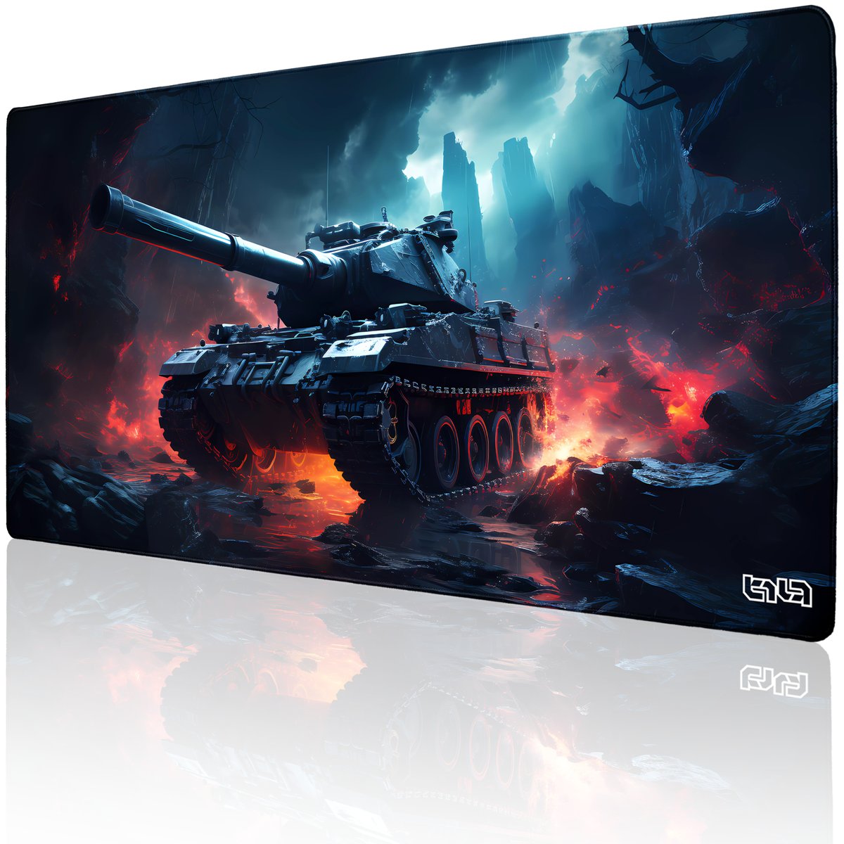 PODKŁADKA POD MYSZ GAMINGOWA Tygrys 100x50 TILT Dla gracza XXL Prezent