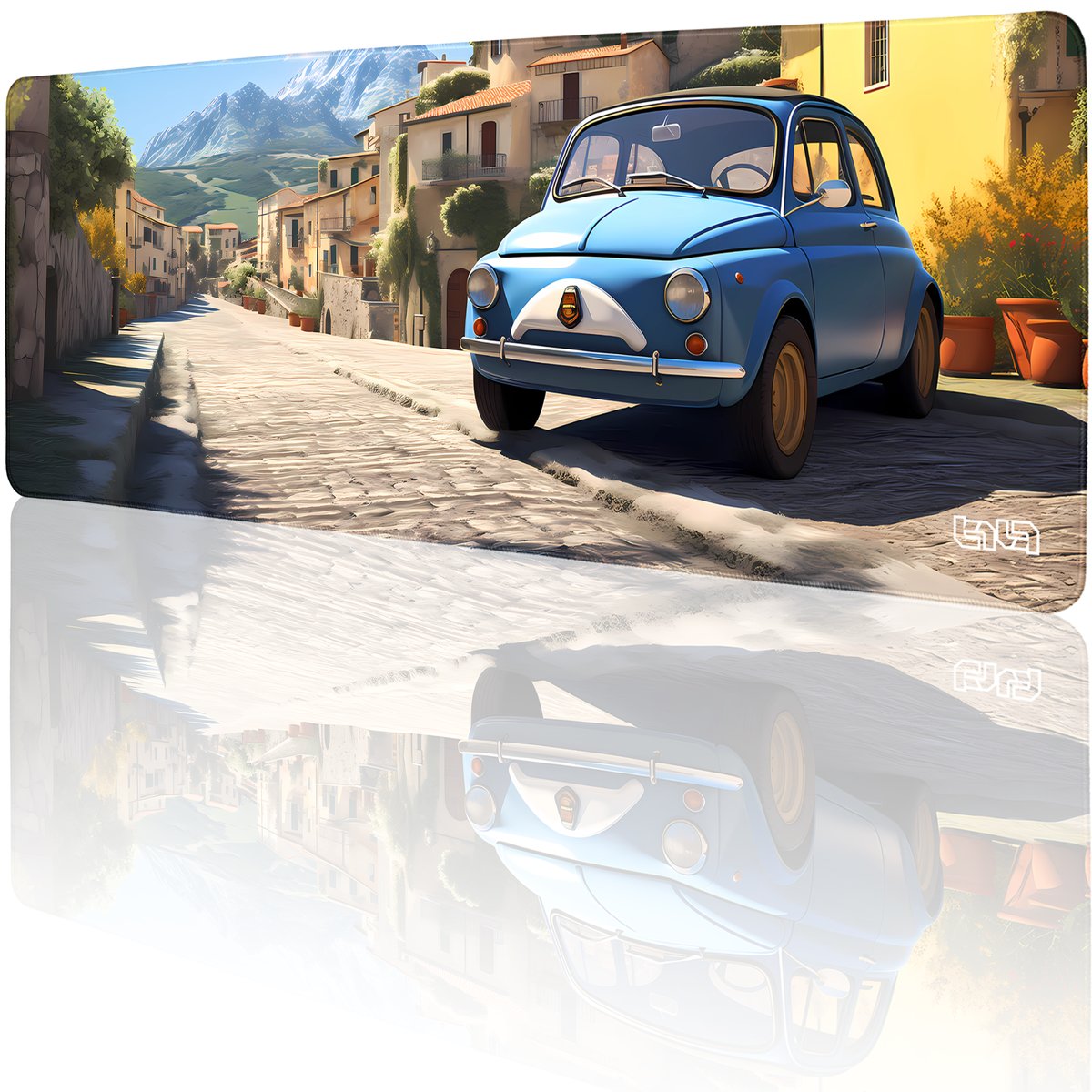 PODKŁADKA POD MYSZKĘ XXL Szczyty Bolzano 80x30 TILT Wodoodporna Na biurko