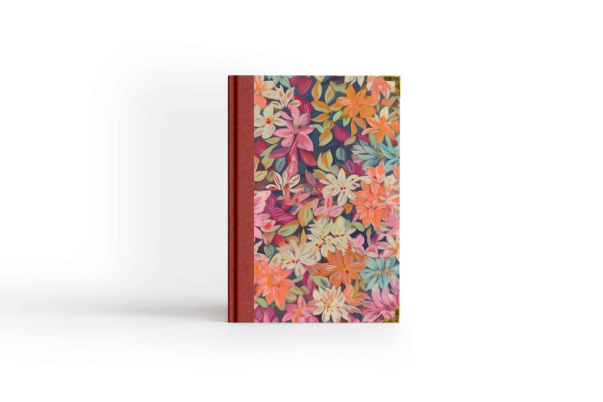 Planner Niedatowany Dzienny Książkowy. Planer Bez Dat – Flores