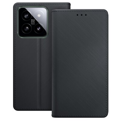 Etui 3MK Wallet Case do Xiaomi 14 Czarny