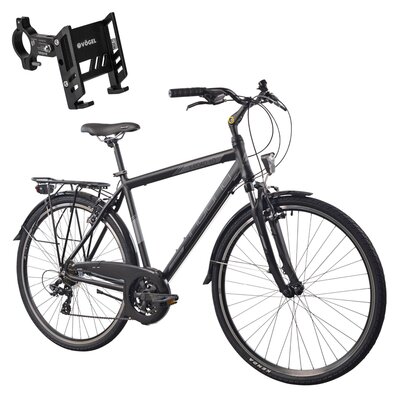 Rower trekkingowy INDIANA X-Road 1.0 M17 28 cali (NT-210DG) męski Czarny