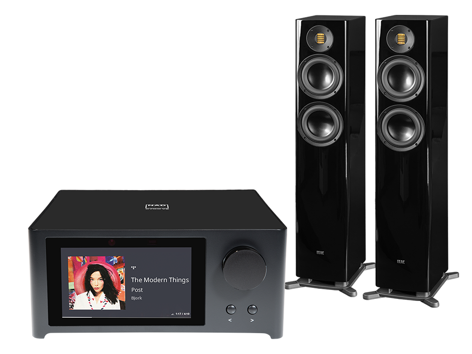 NAD C 700 V2 (czarny) + Solano FS287.2 (czarny)