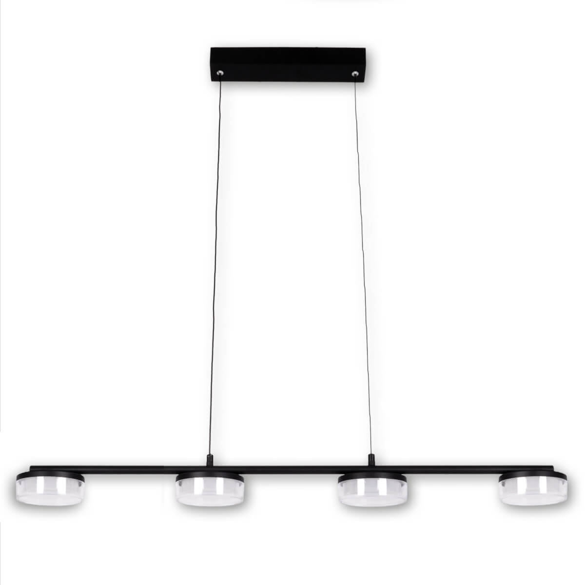 Wisząca lampa nad stół CIMO 7096522 Nave LED 24W 3000K ściemnialna czarny