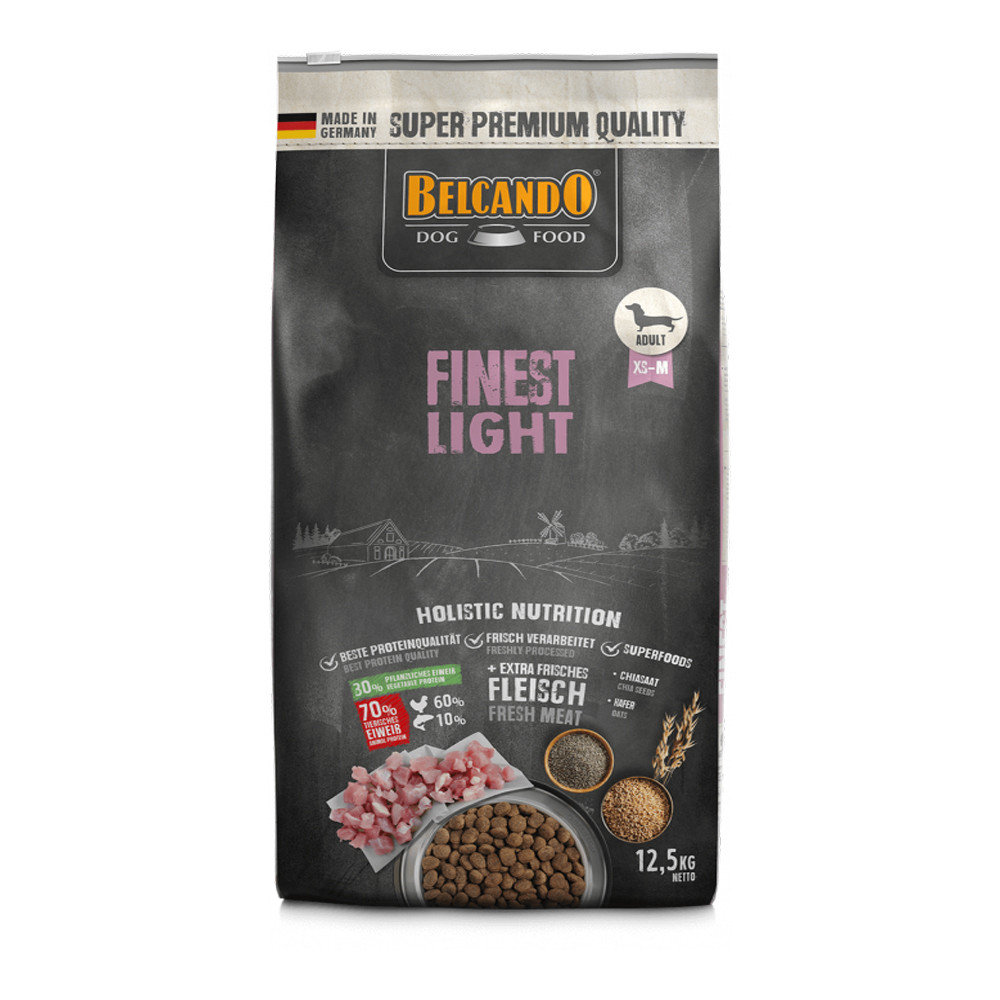 Belcando Finest Light Sucha Karma Dla Psów Z Nadwagą I Starszych 12,5Kg