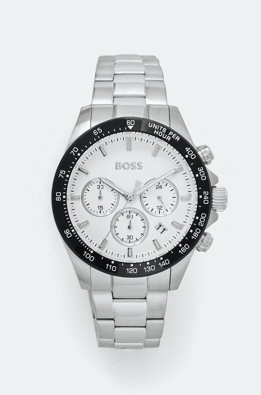 BOSS zegarek męski kolor srebrny 1514130 - Boss