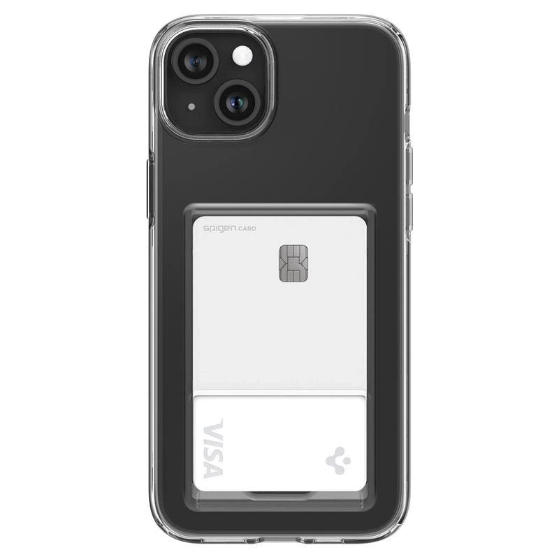 Etui Spigen Crystal Slot na iPhone 15 - przezroczyste