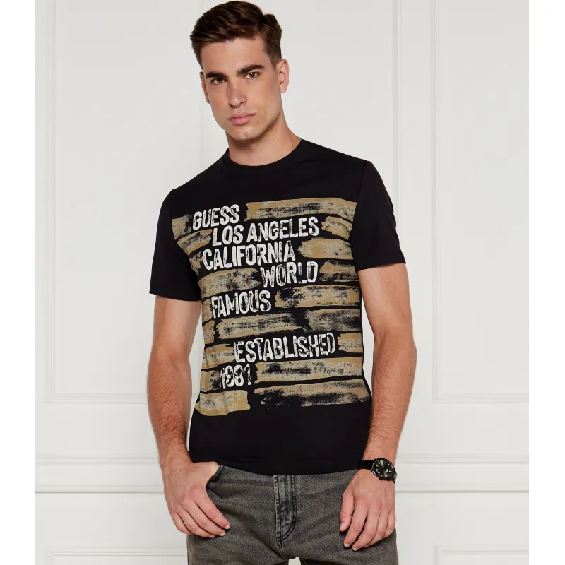 GUESS T-shirt WORLD FAMOUS | Regular Fit