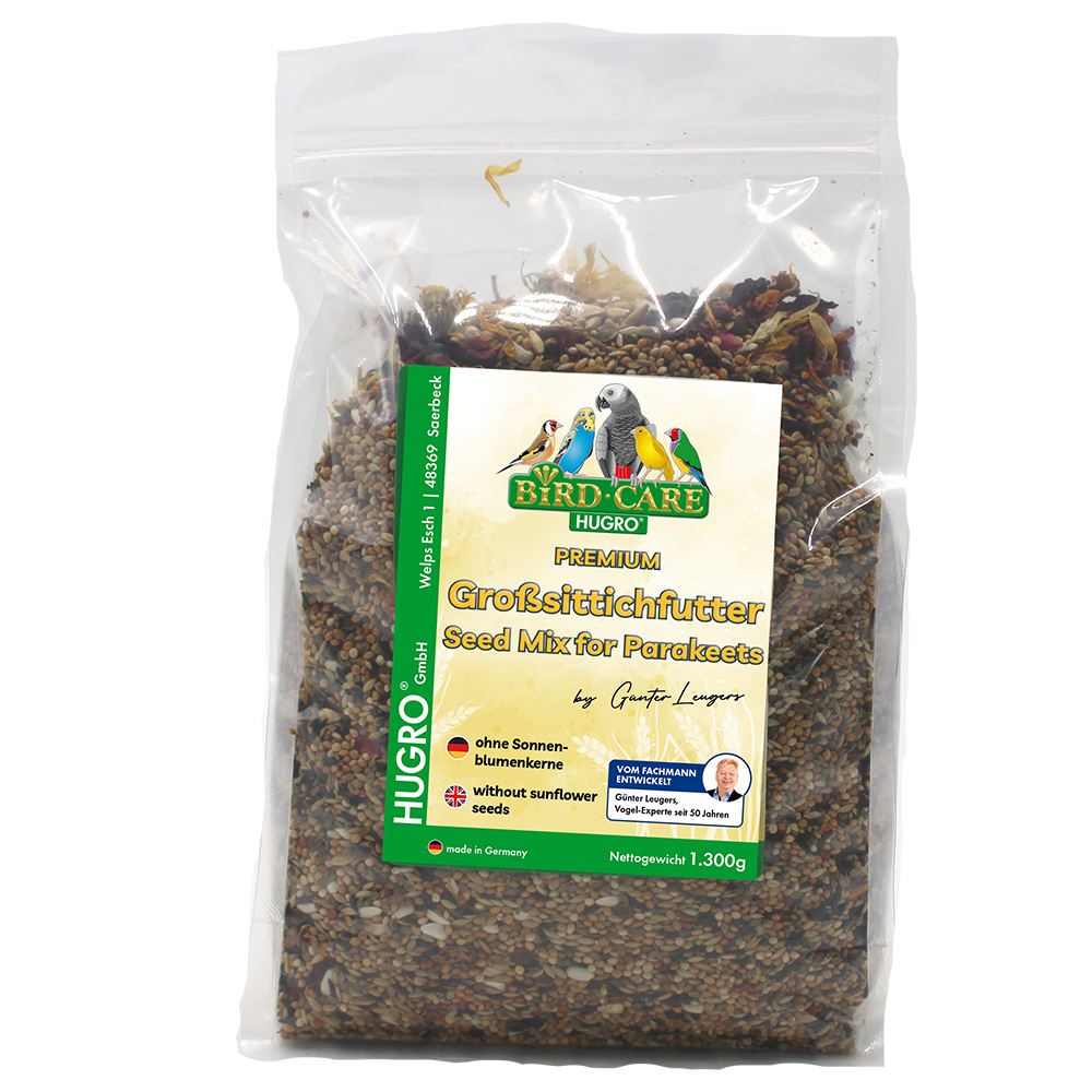 Hugro pokarm dla dużych papug - 1,3 kg