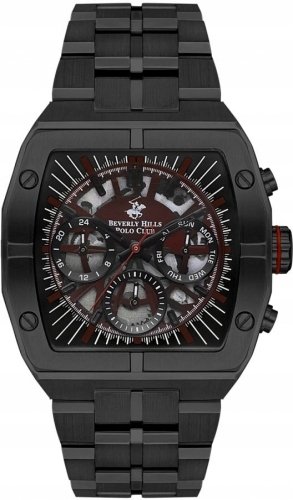 Zegarek męski BEVERLY HILLS BP3546X.680 czerwony fashion na prezent