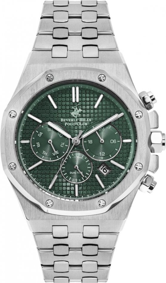 Zegarek męski BEVERLY HILLS BP3051X.370 zielony fashion