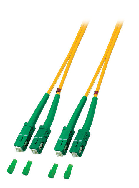 EFB Patchcord światłowodowy OS2 9/125 SM SC/APC-SC/APC Dpx 10m