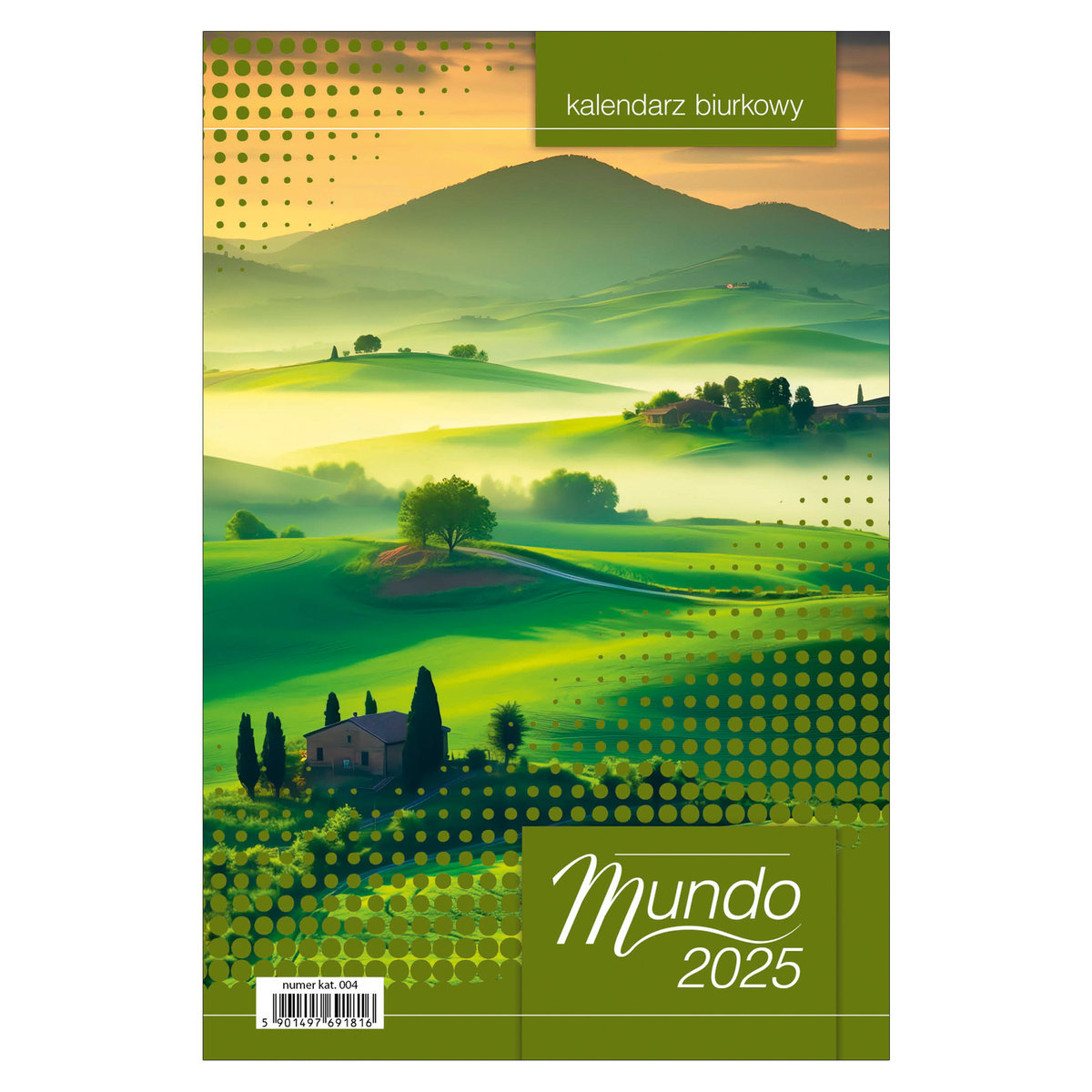 Kalendarz Biurkowy - 2025 - MUNDO