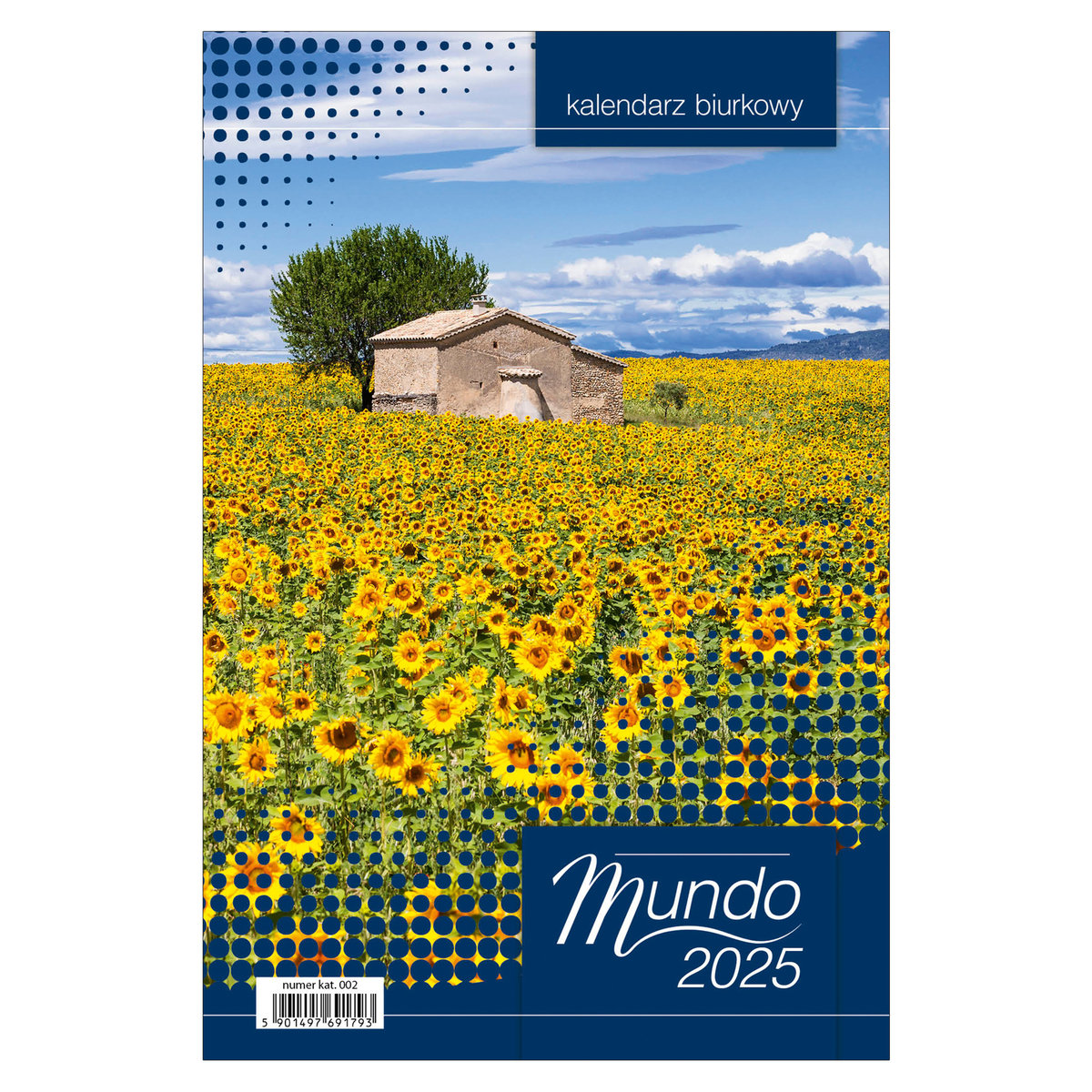 Kalendarz Biurkowy - 2025 - MUNDO