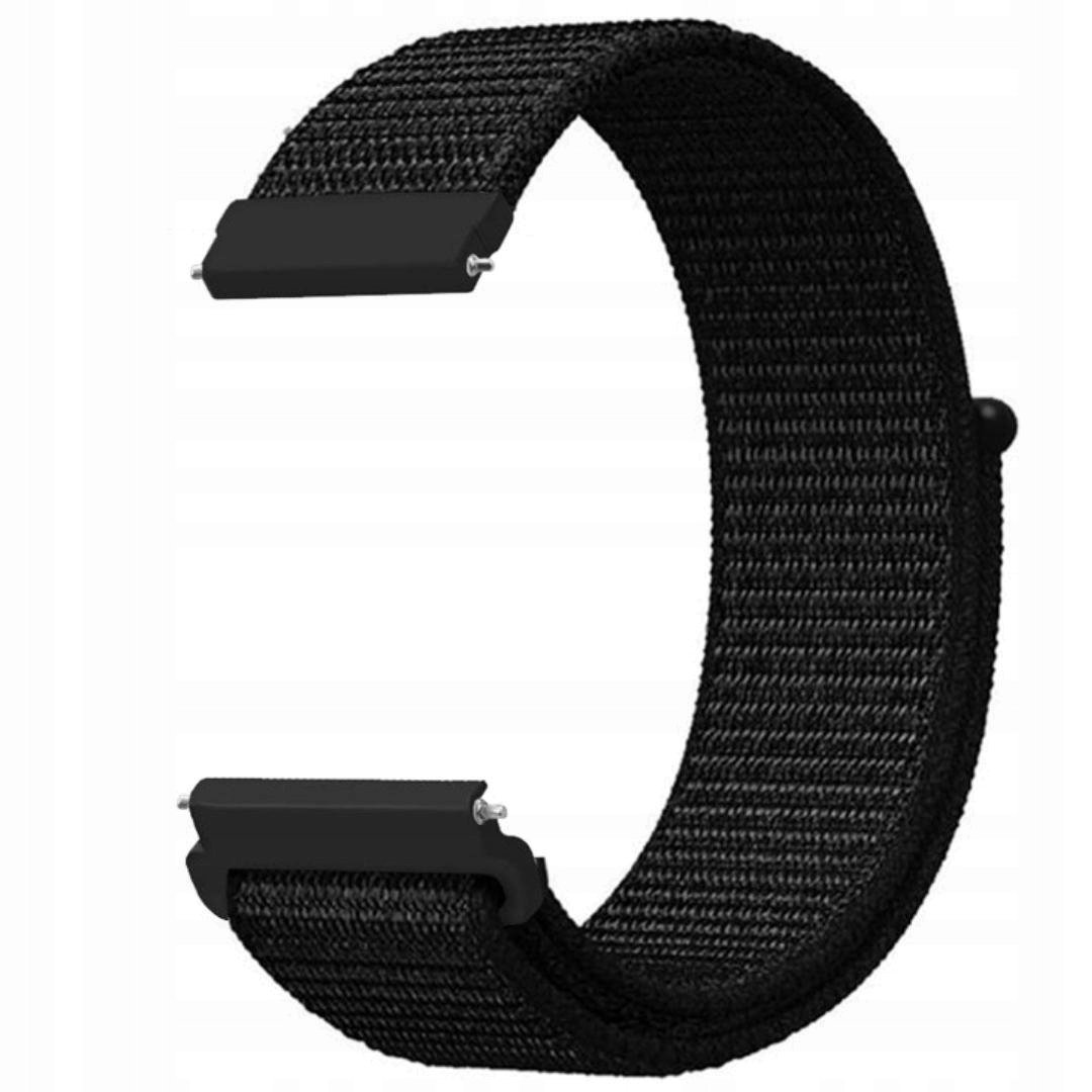 Pasek Nylonowy Materiałowy Do Zegarka Smartwatcha Uniwersalny 20Mm+Teleskop