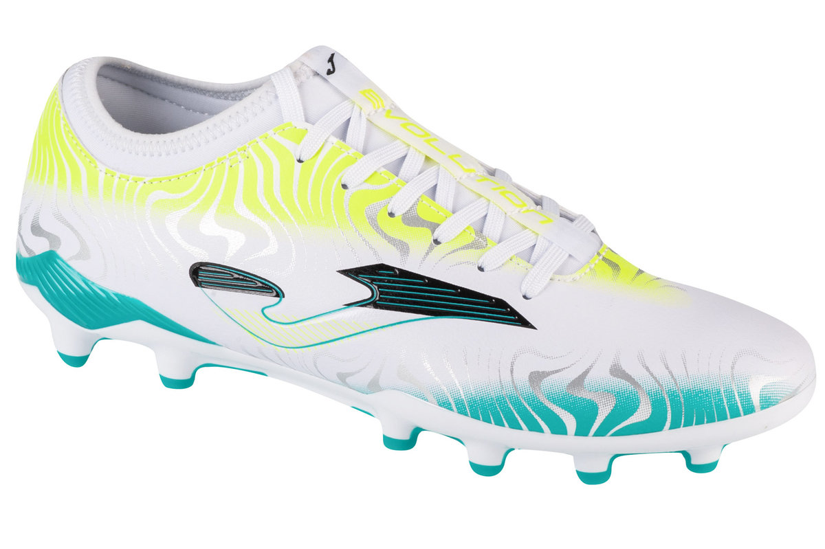 Joma Evolution 2402 FG EVOW2402FG, Męskie, buty piłkarskie - korki, Biały
