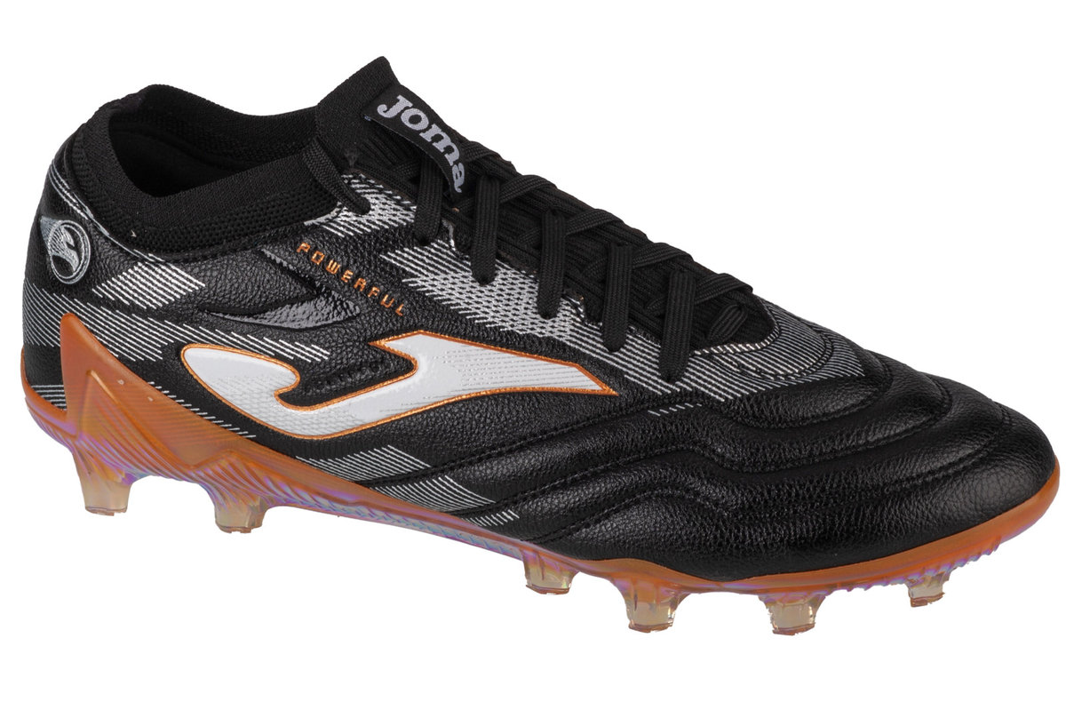 Joma Powerful Cup 2404 FG POCS2401FG, Męskie, buty piłkarskie - korki, Czarne