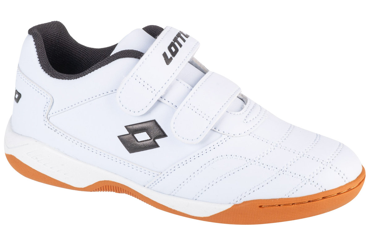 Lotto Pacer K 2600110K-1011, dla chłopca, buty halowe - halówki, Biały