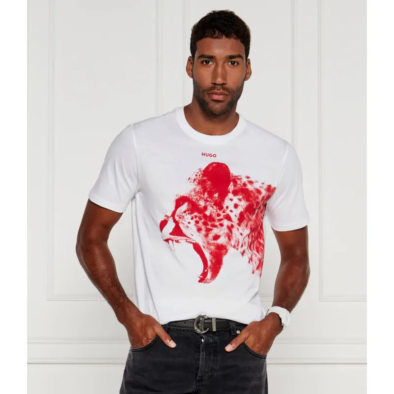 HUGO T-shirt Dikobra | Regular Fit