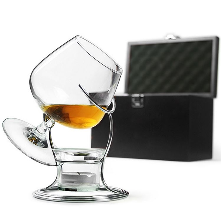 Zestaw prezentowy do koniaku i brandy w eleganckim pudełku