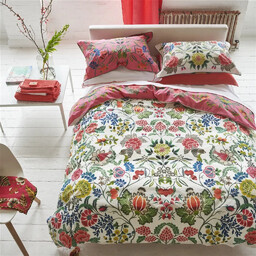 Designers Guild Poszwa perkalowa Brocart Decoratif Fuchsia