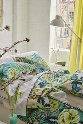 Designers Guild Poszwa perkalowa Rose De Damas Jade