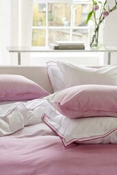 Designers Guild Poszewka perkalowa Shoshi Fuchsia