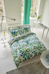 Designers Guild Poszewka satynowa Voliere Sky