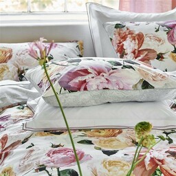 Designers Guild Poszewka perkalowa Tourangelle Peony Ostatnie Sztuki