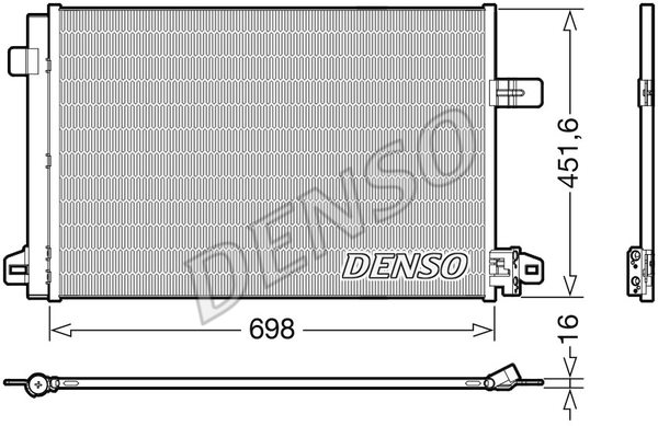 Skraplacz, klimatyzacja Denso DCN32028