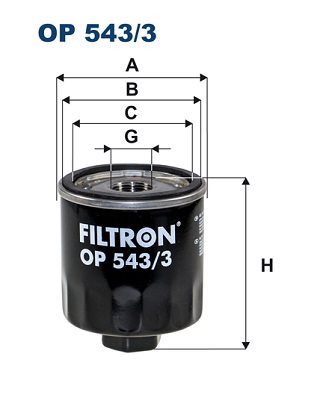 Filtron OP 543/3 FORD TRANSIT 16-, TOURNEO -16 OP543/3