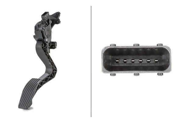 Czujnik, pozycja pedału gazu Hella 6PV 010 175-741