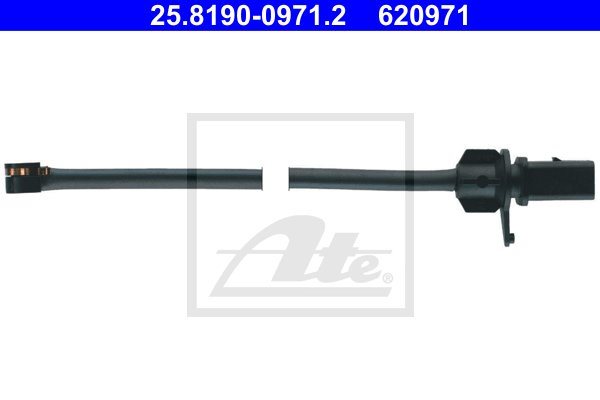 Styk ostrzegawczy, zużycie okładzin hamulcowych ATE 24.8190-0971.2
