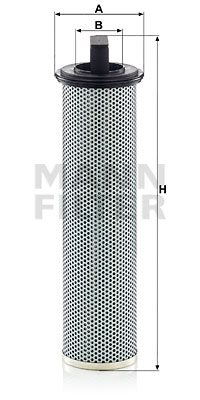 Filtr, hydraulika robocza Mann-filter HD 11 005