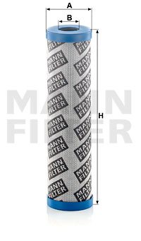 Filtr, hydraulika robocza Mann-filter HD 9003