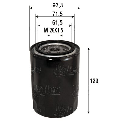Filtr oleju Valeo 586095