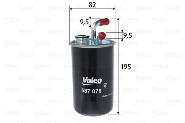 Filtr paliwa Valeo 587078
