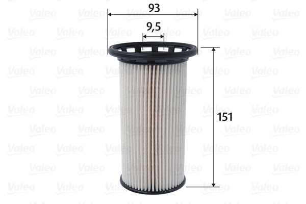 Filtr paliwa Valeo 587095