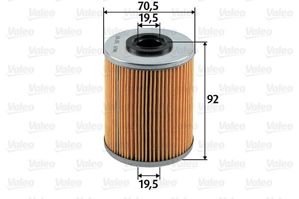 Filtr paliwa Valeo 587902