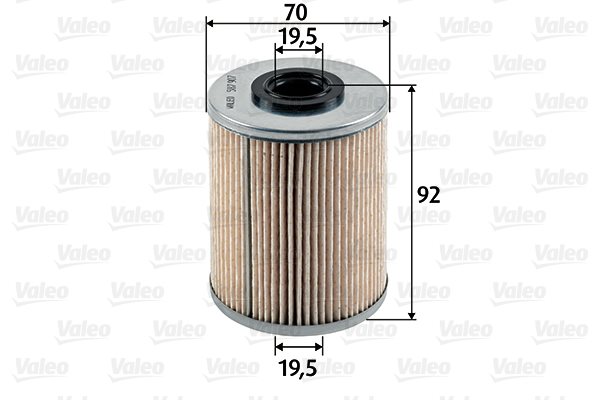 Filtr paliwa Valeo 587907