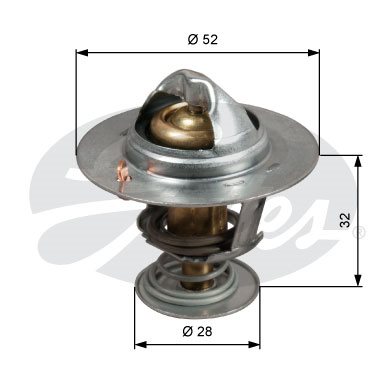 Termostat, płyn chłodzący Gates TH50292G1