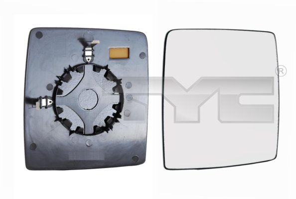 Szkło lusterka, lusterko zewnętrzne TYC 325-0058-1